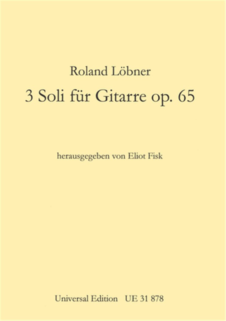 Drei Soli für Gitarre